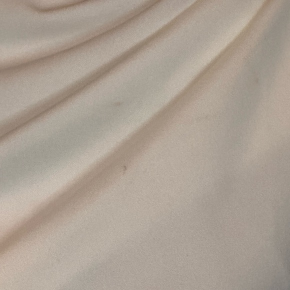 Betsy & Adam White Drape Back Dress - Picture 6 of 10